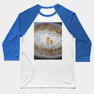 Colorful Blue Agate 3101 Baseball T-Shirt